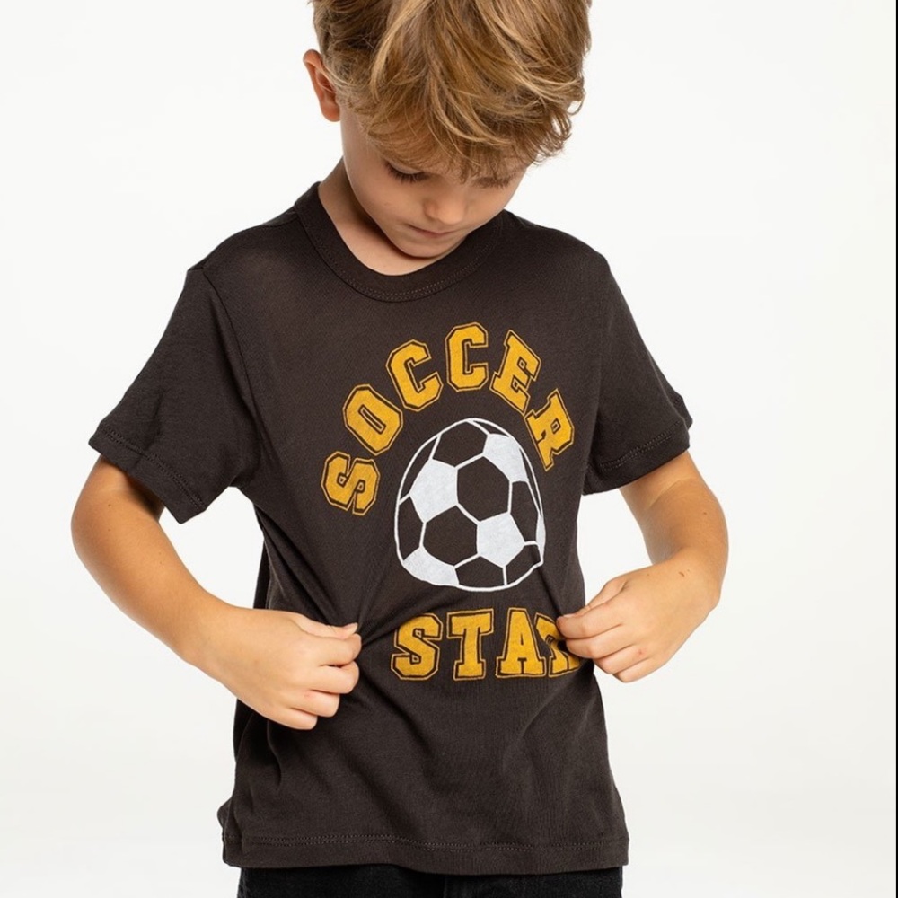 Chaser – Boys “Soccer Star” Short Sleeve Crew Tee